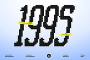 Nordin Slab Rounded Pixel, a Slab Serif Font by Craft Supply Co. (Thumbnail 4 of 8)