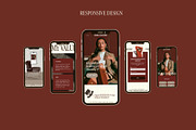 Red Squarespace Template for coaches, a Squarespace Template by Row Creative (Thumbnail 5 of 10)