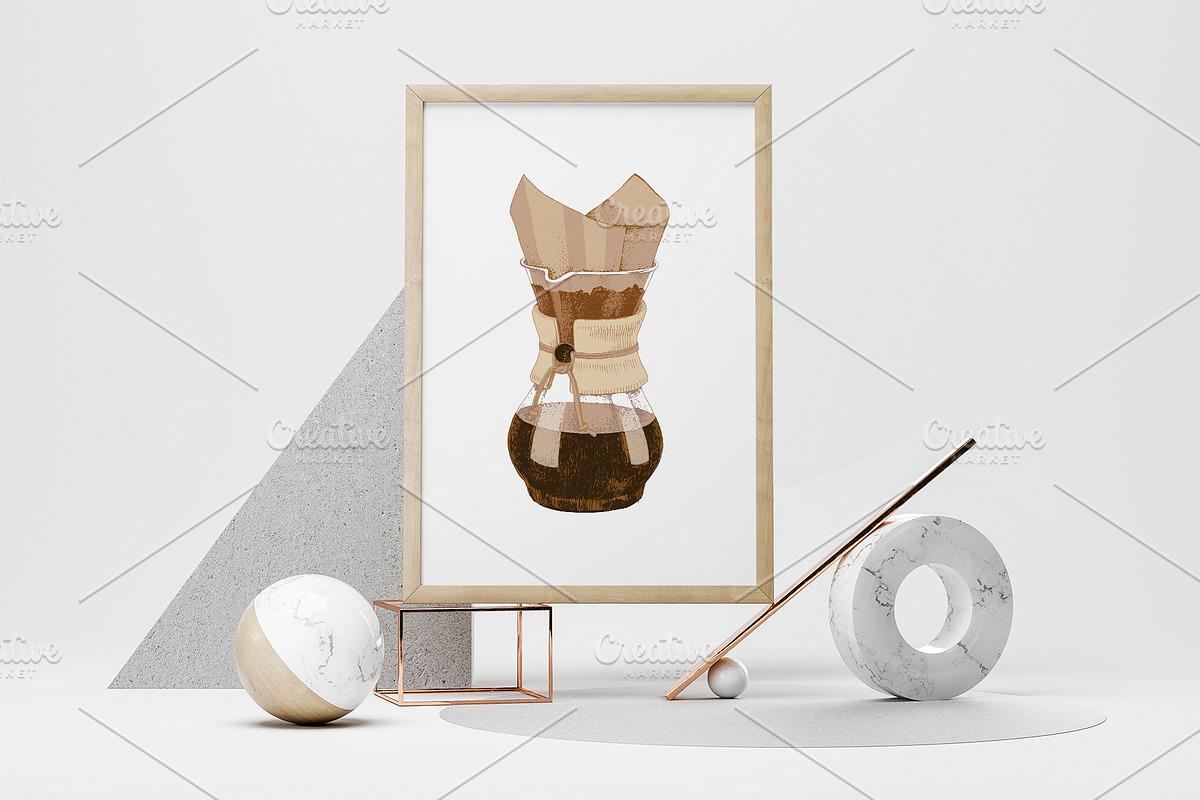 Wondercoffee hand drawn illustration, a Food Illustration by handsketched (Photo 8 of 11)