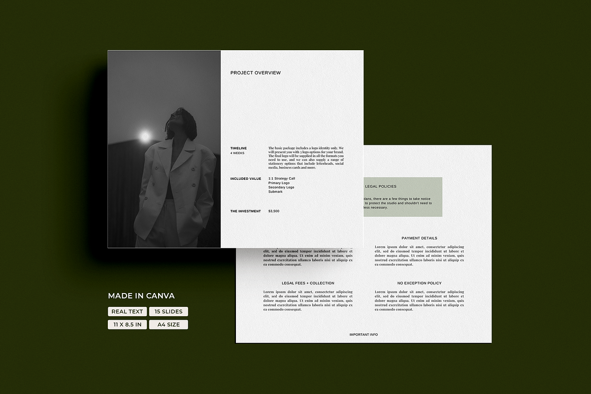 OLIVIA | New Client Welcome Guide, a Presentation Template by Luna Soul Design (Photo 5 of 7)