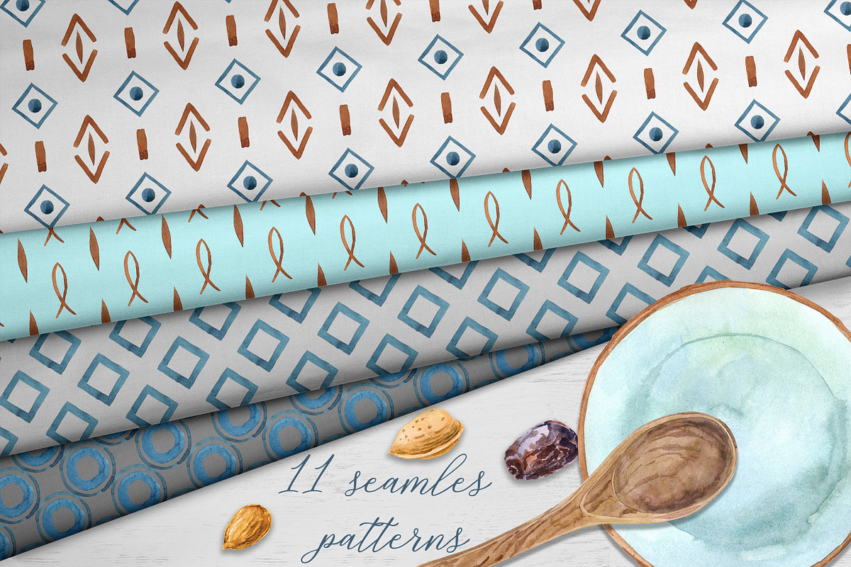 Superfood Menu Watercolor Creator, a Food Illustration by Cat In Colour (Photo 7 of 10)