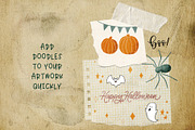 Halloween Stamp Procreate Brushes, a Brush Add-On by Hewitt Avenue (Thumbnail 3 of 5)