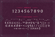 Slanko Jack – Vintage Tattoo Display, a Blackletter Font by Black Junst (Thumbnail 7 of 10)
