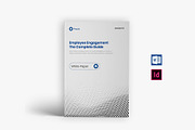 White Paper | MS Word & Indesign, a Brochure Template by azadcsstune (Thumbnail 2 of 15)