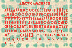 Mellow - Retro Rounded Font