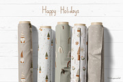 Merry Christmas Nordic Gnome clipart, an Illustration by polikarpovaart (Thumbnail 9 of 10)