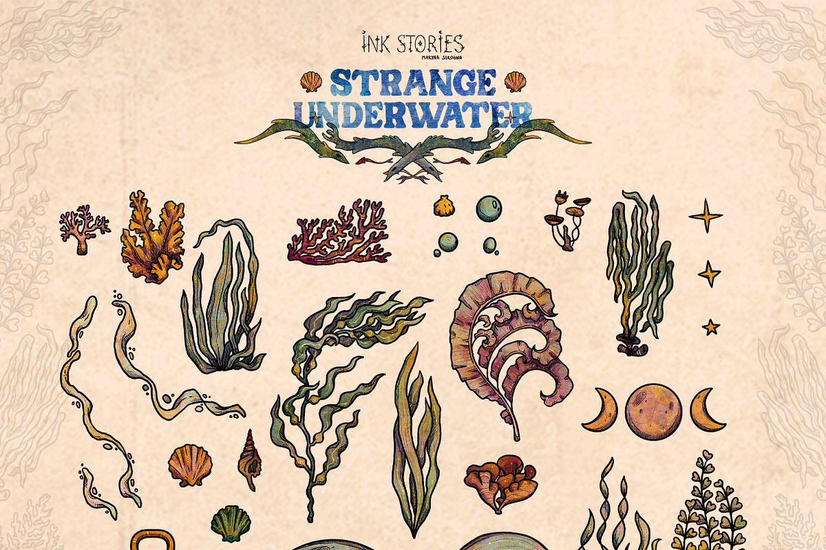 Strange Underwater, an Animal Illustration by Ink Stories (Photo 4 of 20)