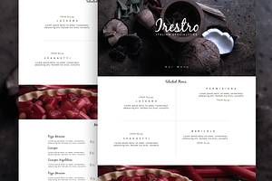 irestro - Restaurant PSD Template