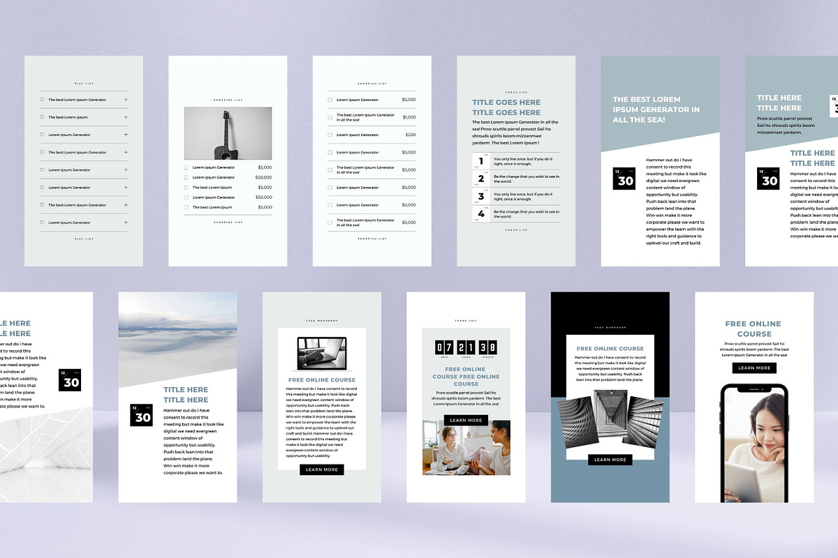 Instagram Template Canva Story Zen, a Social Media Template by Keikoya (Photo 10 of 11)