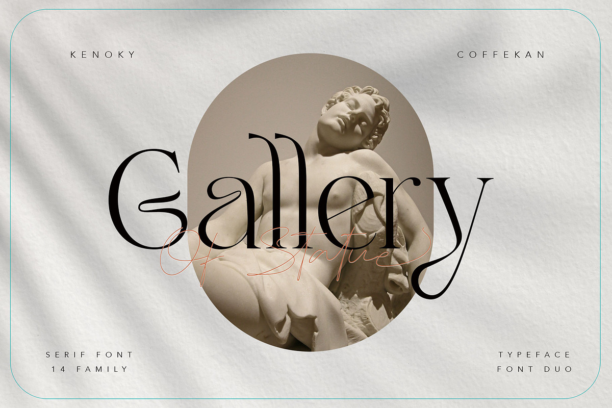 Kenoky Coffekan, a Serif Font by alit design (Photo 13 of 27)