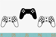 game controller svg vector png eps, an Icon by FileVectorSVG (Thumbnail 4 of 4)