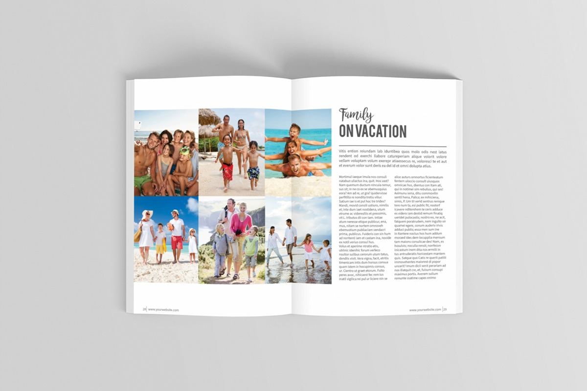 Magazine Template, a Magazine Template by BoriesBechker (Photo 16 of 18)