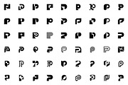 Set of letter P logo, a Branding & Logo Template by NataliiaVolyk (Thumbnail 2 of 3)