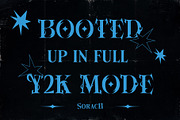 Sorach - Fancy Y2K Font, a Serif Font by Drizy (Thumbnail 2 of 10)