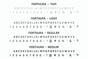 Northura - Modern Sans, a Sans Serif Font by HipFonts (Thumbnail 2 of 10)