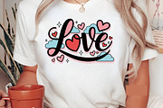 Love Heart Png, Faux Yarn Valentine, an Illustration by Designking (Thumbnail 2 of 6)