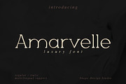 Amarvelle - Luxury Font, a Serif Font by Snape Design Studio (Thumbnail 1 of 12)