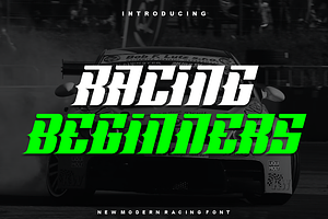 Racing Beginners - Font