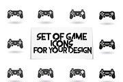 Game Icon set, a Background Graphic by Janoj's Store (Thumbnail 1 of 2)