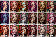 17 Flora Photoshop Actions, an Action Add-On by Light Hero Studios (Thumbnail 2 of 5)