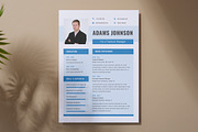 CV Resume Financial Manager V2, a Resume Template by twinstd (Thumbnail 3 of 3)