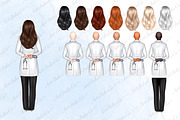 Doctor Clipart, Create Doctor, a Person Illustration by DekoArt (Thumbnail 5 of 7)