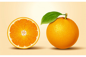 Whole Or Round Slice Citrus Fruit