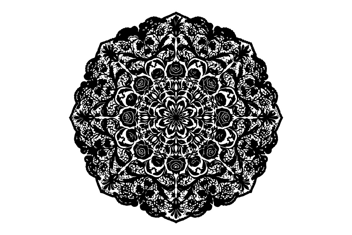 Decorative Floral Mandala, an Object Graphic by Gfx_Store (Photo 14 of 16)