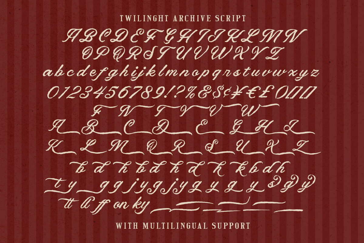 Twilight Archive Romantic Font Duo, a Serif Font by Letterhend Studio (Photo 4 of 10)