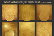 Gold textures bundle, a Texture Graphic by Paper Farms (Thumbnail 6 of 7)
