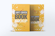 Soft Cover Book Mock-Up, an Advertising Mockup by DesignRushMarket (Thumbnail 8 of 9)