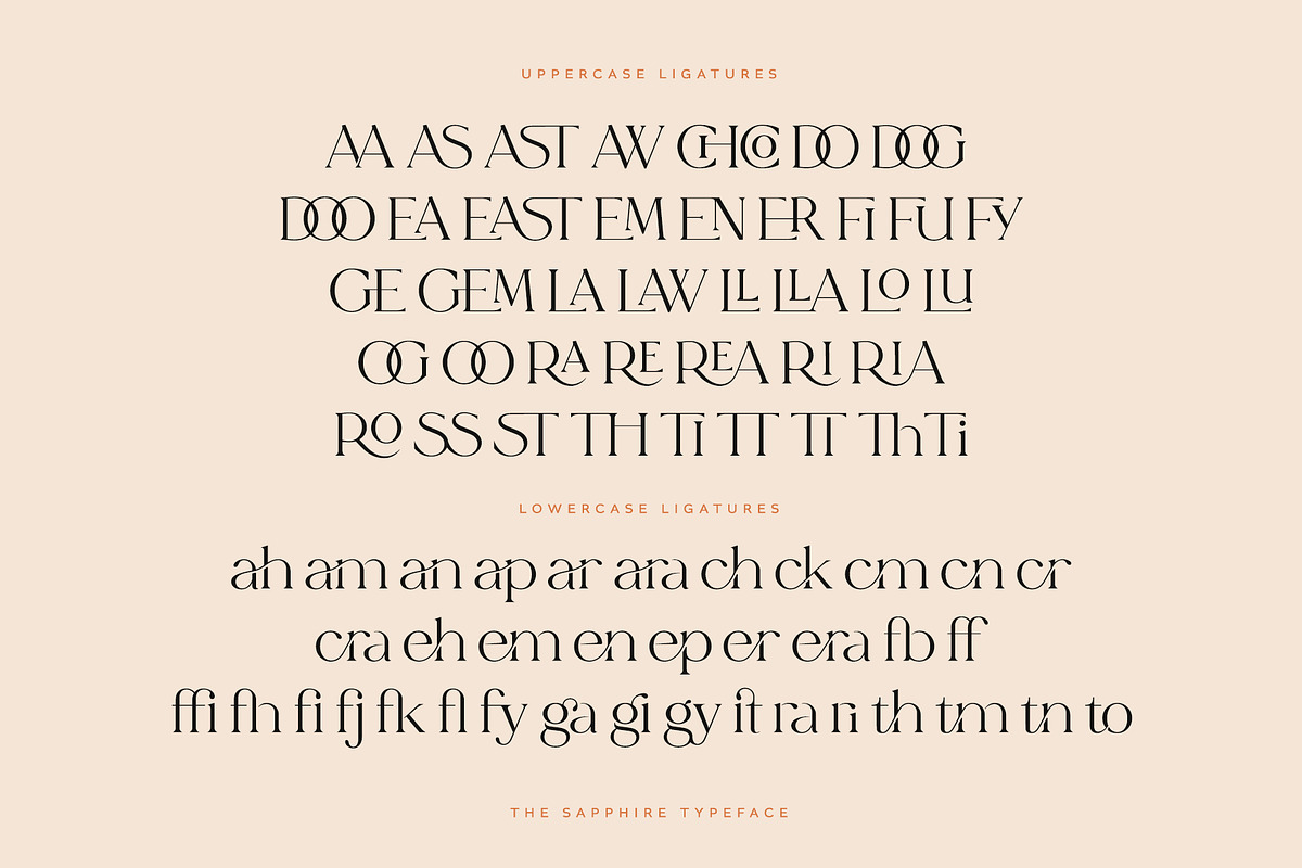 The Sapphire - A Calligraphic Serif, a Serif Font by Ivan Rosenberg (Photo 7 of 19)