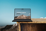 Laptop Screen Mockup, a Device Mockup by seulangagraphic (Thumbnail 4 of 5)