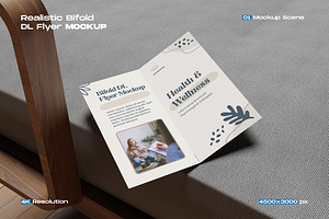 Realistic Bifold DL Mockup, an Advertising Mockup by My Code Std