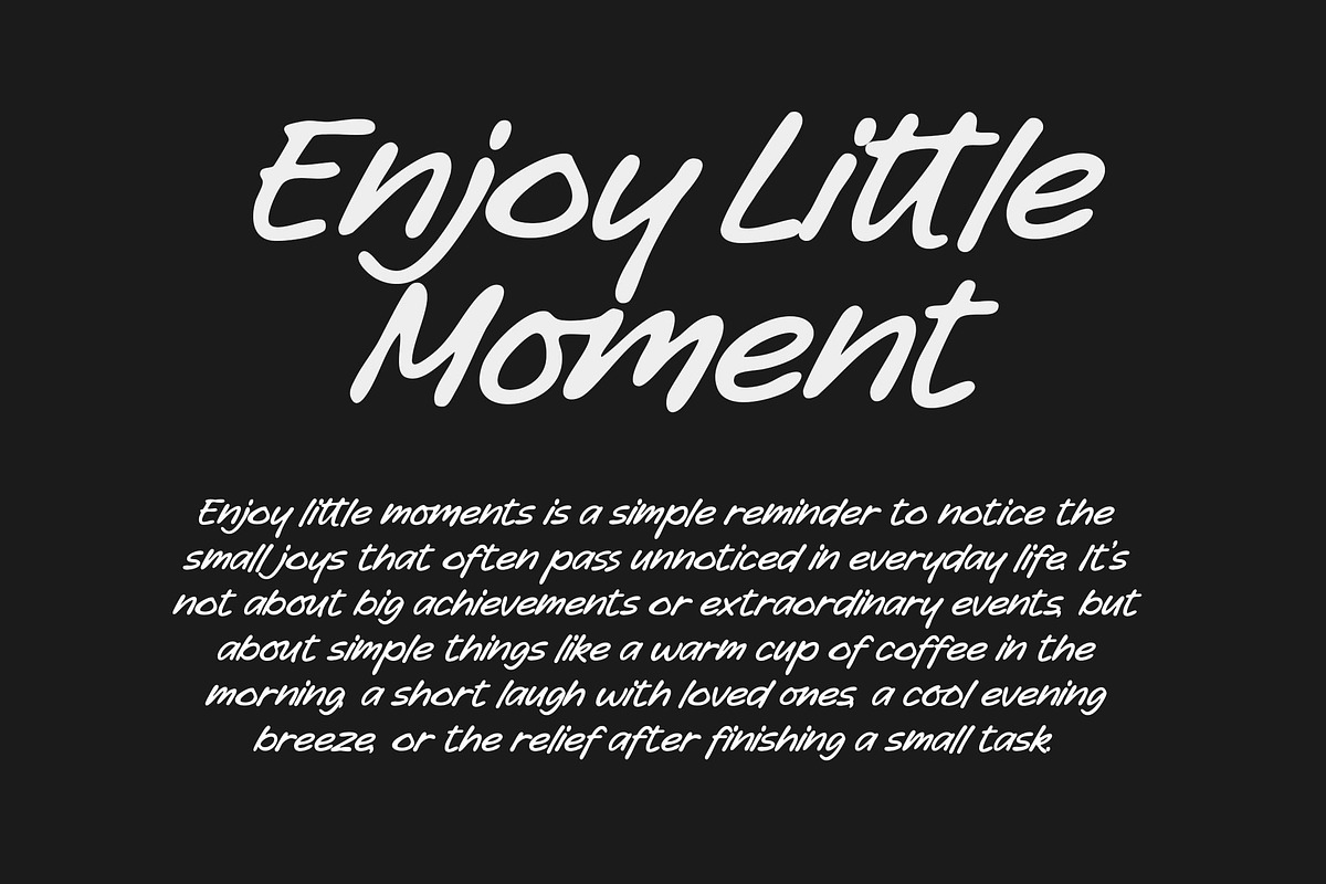 Lowstyle – Stylish Handwriting Font, a Handwritten Font by Blankids Studio (Photo 5 of 8)