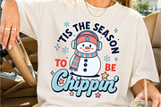 Tis The Season To Be Chippin Winter, a Seasonal Illustration by Creative Art (Thumbnail 2 of 3)