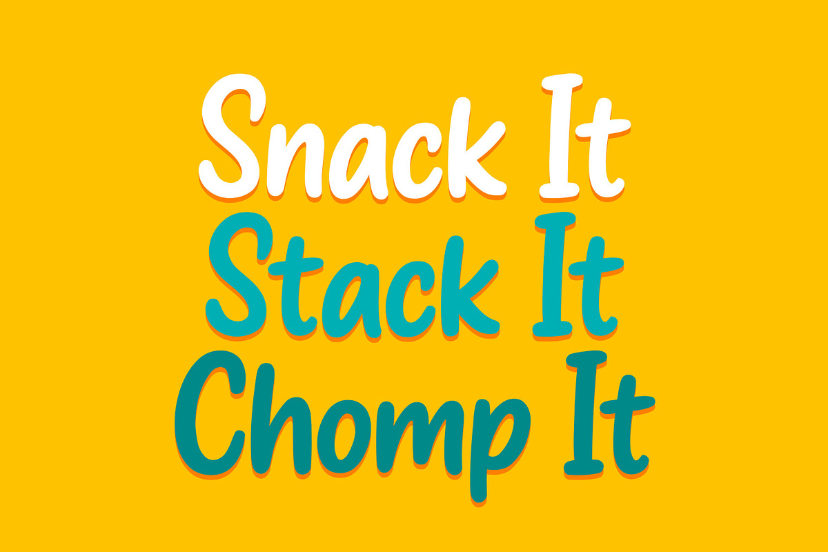 Banana Whirl Handdrawn Display Font, a Font by Gumrega Studio (Photo 2 of 7)