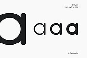 Debra - Futuristic & Rounded Font, a Sans Serif Font by Publiworks (Thumbnail 2 of 8)