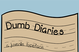 Dumb Diaries Display Typeface