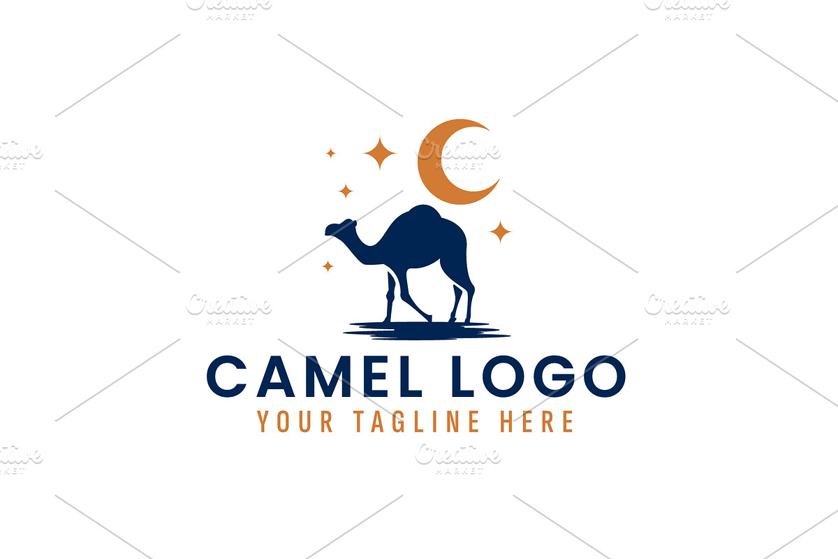 Camel logo vector icon illustration, a Branding & Logo Template by Dyn Studio