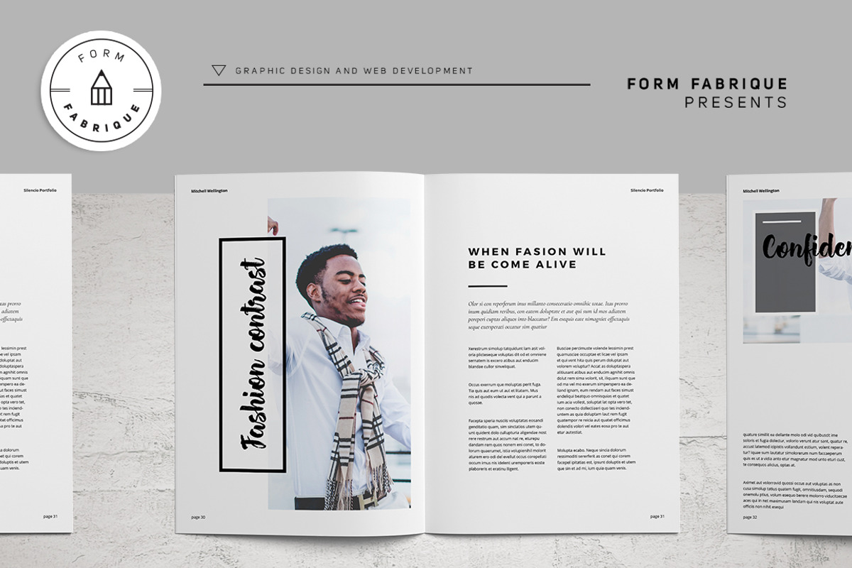 Silencio Portfolio, a Brochure Template by Form Fabrique (Photo 19 of 21)
