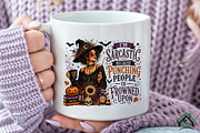 Funny Witch Halloween Sublimation, a Seasonal Illustration by Craft Nest (Thumbnail 5 of 5)