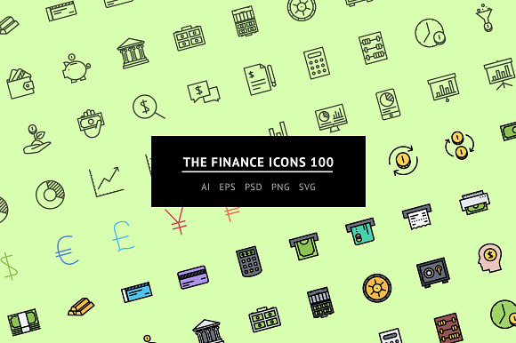 The Finance Icons 100