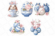 Easter Grandmillennial Clipart, an Illustration by DreamPrint404 (Thumbnail 2 of 6)
