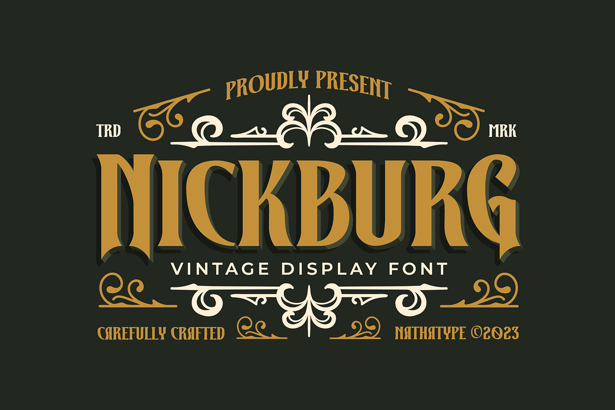 Nickburg, a Handwritten Font by Nathatype (Photo 1 of 15)