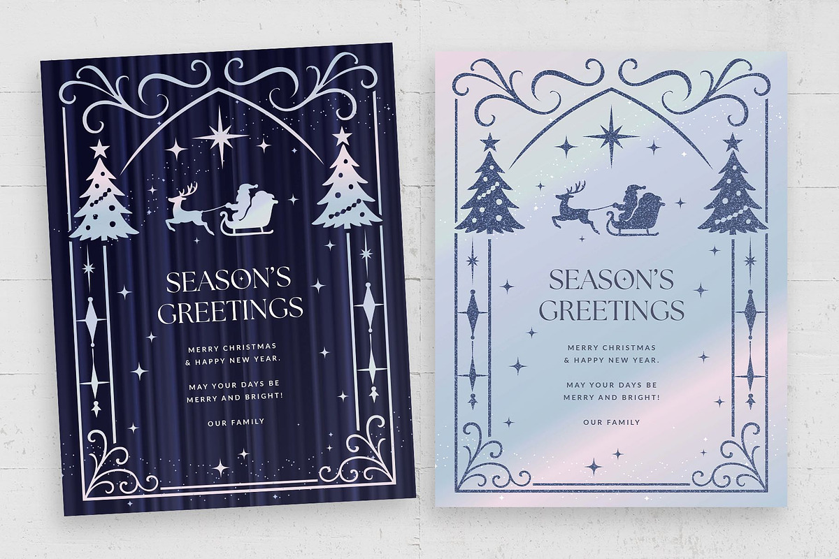 Winter Christmas Flyer Template, a Flyer Template by BrandPacks (Photo 3 of 6)