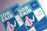 Job fair flyer, a Flyer Template by AdamHasan (Thumbnail 3 of 3)