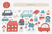 Winter Christmas Clipart, an Object Graphic by Veresk (Thumbnail 6 of 18)