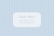 Light Blue Scalloped Stripe Seamless, a Pattern Graphic by Pati Charm Studio (Thumbnail 1 of 7)