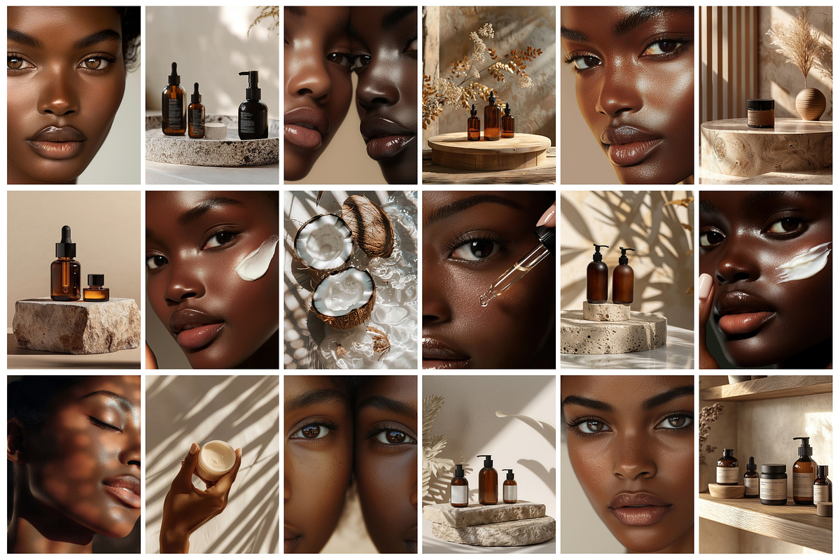 Melanin Beauty Stock Image Bundle, a Beauty & Fashion Photo by COCO Designs (Photo 8 of 20)